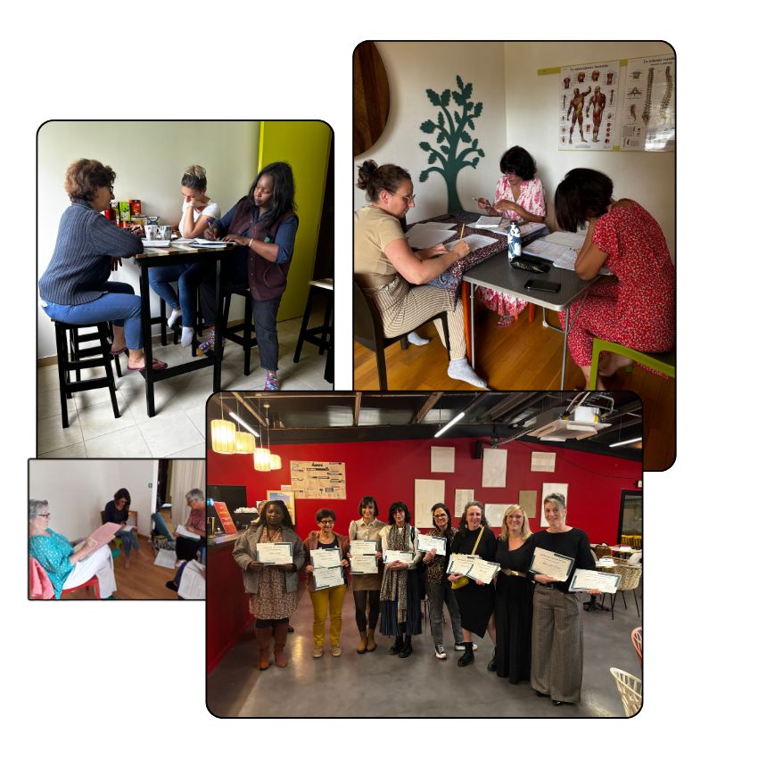 Personnes participant aux formations de l'Institut de Formation Sophralogie et Relaxation